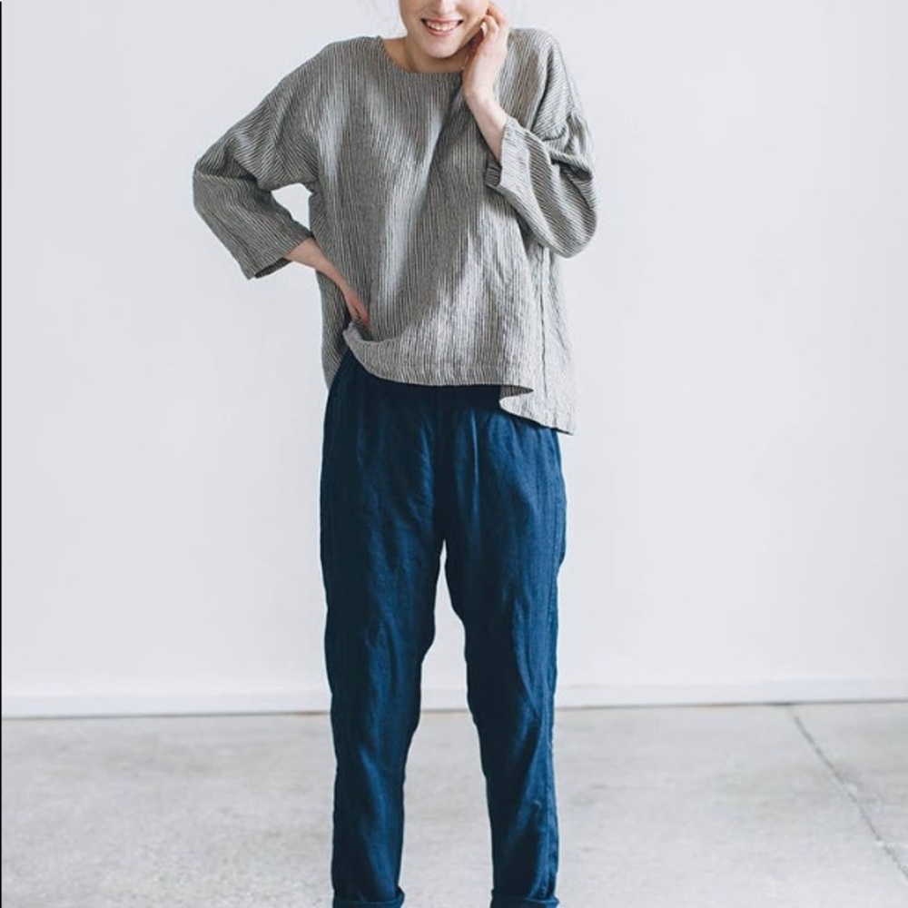 LinenFox Drawstring Pants - Picture 9 of 10